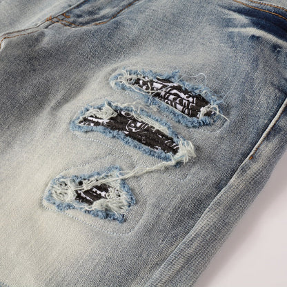 Revolt Bandana Denim "SHARK"