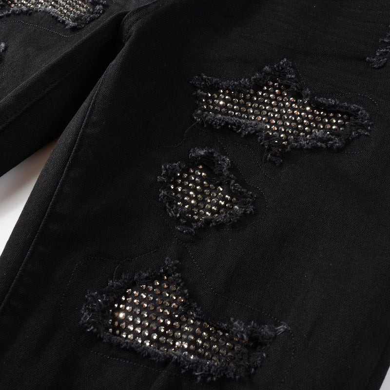 Revolt Strass Denim "RIOT"