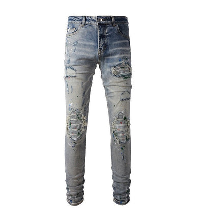 Revolt Painted Denim "SHATTA"