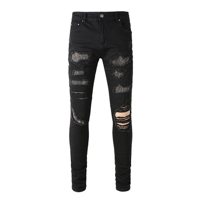 Revolt Strass Denim "RIOT"